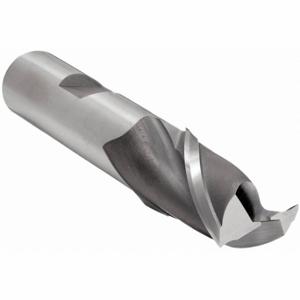 OSG 5200700 Square End Mill, Bright Finish, Center Cutting, 2 Flutes, 1/2 Inch Milling Dia | CT6QPT 2PND5