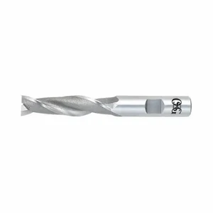 OSG 5254100 Square End Mill, Bright Finish, Center Cutting, 2 Flutes, 7/8 Inch Milling Dia | CT6QVE 35DG31