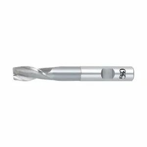 OSG 5275100 Square End Mill, Bright Finish, Center Cutting, 2 Flutes, 1 Inch Milling Dia | CT6QPK 35DG49