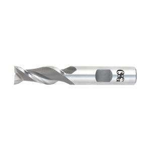 OSG 5303200 Square End Mill, Bright Finish, Center Cutting, 2 Flutes, 7/8 Inch Milling Dia | CT6QVF 35DG58