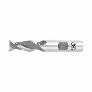 OSG 5306200 Square End Mill, Bright Finish, Center Cutting, 2 Flutes, 1 1/2 Inch Milling Dia | CT6QNN 35DG63