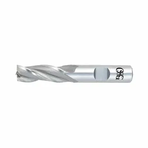 OSG 5316300 Square End Mill, Bright Finish, Center Cutting, 3 Flutes, 1 3/4 Inch Milling Dia | CT6QWC 35DH35