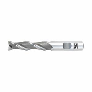 OSG 5350500 Square End Mill, Bright Finish, Center Cutting, 2 Flutes, 3/8 Inch Milling Dia | CT6QTM 35DG68