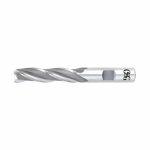 OSG 5366200 Square End Mill, Bright Finish, Center Cutting, 3 Flutes, 1 1/2 Inch Milling Dia | CT6QVU 35DH87