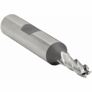 OSG 5400100 Square End Mill, Bright Finish, Non Center Cutting, 4 Flutes, 1/8 Inch Milling Dia | CT6RGH 2TWU3