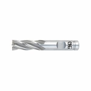OSG 5405400 Square End Mill, Bright Finish, Non Center Cutting, 6 Flutes, 1 3/8 Inch Milling Dia | CT6RPK 2TWY1