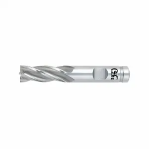 OSG 5405400 Square End Mill, Bright Finish, Non Center Cutting, 6 Flutes, 1 3/8 Inch Milling Dia | CT6RPK 2TWY1