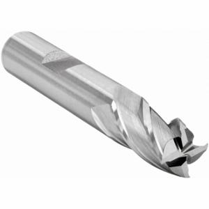 OSG 5410500 Square End Mill, Bright Finish, Center Cutting, 4 Flutes, 3/8 Inch Milling Dia | CT6RBB 2TWY7