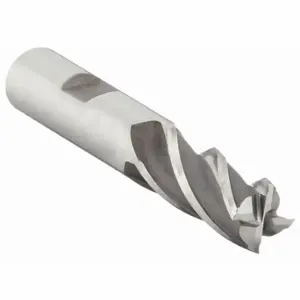 OSG 5411700 Square End Mill, Bright Finish, Center Cutting, 4 Flutes, 9/16 Inch Milling Dia | CT6RCA 35DH98