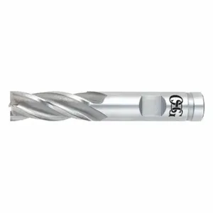 OSG 5485100 Square End Mill, Bright Finish, Center Cutting, 4 Flutes, 1 Inch Milling Dia | CT6QZD 35DJ52