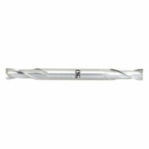 OSG 5627500 Square End Mill, Cobalt, Bright Finish, Double End, 7/64 Inch Milling Dia, 2 Flutes | CT6VJQ 35DN27
