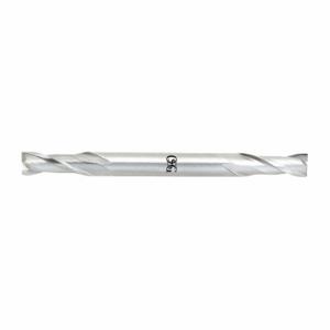 OSG 5637200 Square End Mill, Cobalt, Bright Finish, Single End, 1/16 Inch Milling Dia, 2 Flutes | CT6VJR 35DN35