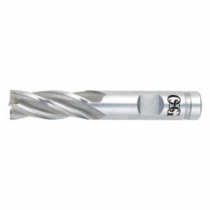 OSG 5818100 Square End Mill, Bright Finish, Non Center Cutting, 4 Flutes, 3.50 mm Milling Dia | CT6WLG 35DH65