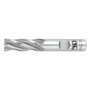 OSG 5810300 Square End Mill, Bright Finish, Non Center Cutting, 4 Flutes, 5 mm Milling Dia | CT6RKC 35DH39