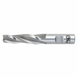 OSG 5937100 Tapered End Mill, Cobalt, BRight Uncoated, 2 Deg Taper Angle per Side, 3/8 Inch Tip Dia | CT6YKZ 35DL10