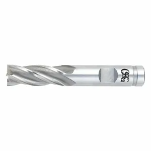 OSG 6411100 Square End Mill, 4 Flutes, Bright Finish, 1/2 Inch Milling Dia, 1 1/4 Inch Cut | CT6WNE 35DC10