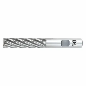 OSG 6464500 Square End Mill, 6 Flutes, Bright Finish, 7/8 Inch Milling Dia, 3 1/2 Inch Cut | CT6QNK 35DC47