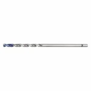 OSG 653517212 Extra Long Drill Bit, 11/64 Inch Drill Bit Size, 4.80 mm Shank Dia, 140 mm Overall Length | CT6ACK 54LA81