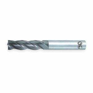 OSG 70400716 Square End Mill, Center Cutting, 4 Flutes, 1/8 Inch Milling Dia, 1/2 Inch Length Of Cut | CT6UFD 2WDL9