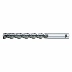 OSG 70410916 Square End Mill, Center Cutting, 4 Flutes, 3/16 Inch Milling Dia, 4 Inch Overall Length | CT6UKP 35CD61