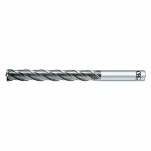 OSG 70410716 Square End Mill, Center Cutting, 4 Flutes, 1/8 Inch Milling Dia, 3 Inch Overall Length | CT6UFQ 35CD60