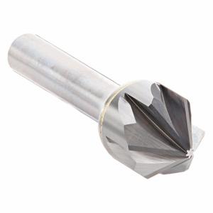OSG 706-6250-082 Countersink, 5/8 Inch Body Dia, 3/8 Inch Shank Dia, Bright Finish, 2 7/8 Inch Overall Lg | CT4YTV 34YM09