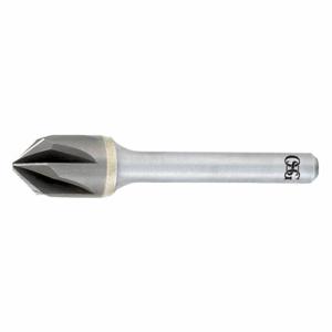 OSG 706-6250-090 Countersink, 5/8 Inch Body Dia, 3/8 Inch Shank Dia, Bright Finish, 2 7/8 Inch Overall Lg | CT4YTY 34YM10