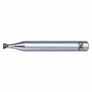 OSG 8526241 Corner Radius End Mill, Carbide Finish, 2 mm Milling Dia, 5 mm Neck Length | CT4XDB 35CD23