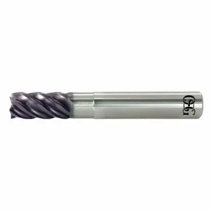 OSG 8555320 Square End Mill, Center Cutting, 5 Flutes, 12 mm Milling Dia, 24 mm Length Of Cut | CT6UYV 56FZ86