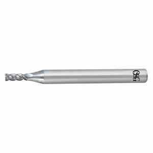 OSG 8555860 Square End Mill, Center Cutting, 4 Flutes, 6 mm Milling Dia, 13 mm Length Of Cut | CT6URY 56GD14