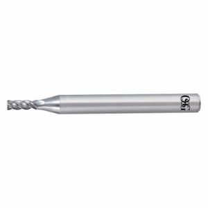 OSG 8555830 Square End Mill, Center Cutting, 4 Flutes, 3 mm Milling Dia, 8 mm Length Of Cut | CT6UKA 56GD11