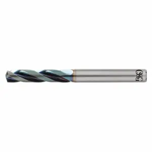 OSG 8660630 Screw Machine Drill Bit, 6.30 mm Drill Bit Size, 88 mm Overall Length, Carbide, Wd1 Finish | CT6KAH 34XA91