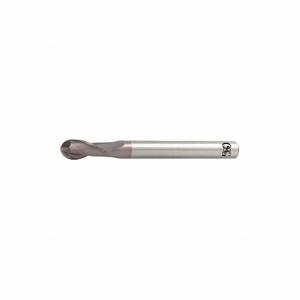 OSG HP418-0390 Ball End Mill, 2 Flutes, 1 mm Milling Dia, 2.5 mm Length Of Cut | CT4QWL 35CL02