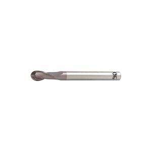 OSG HP416-5512 Ball End Mill, 2 Flutes, 14 mm Milling Dia, 26 mm Length Of Cut, 110 mm Overall Length | CT4RFB 35CK95