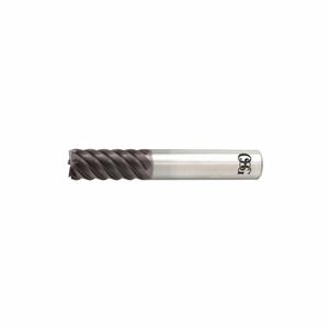 OSG HP450-7087 Square End Mill, Center Cutting, 6 Flutes, 18 mm Milling Dia, 35 mm Length Of Cut | CT6VFF 35CJ53