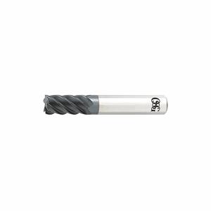 OSG HP455-3125 Square End Mill, Center Cutting, 5 Flutes, 5/16 Inch Milling Dia, 13/16 Inch Length Of Cut | CT6VBV 35CK45