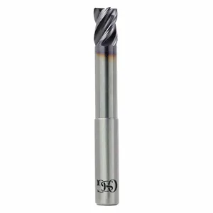 OSG VG446-3752 Corner Radius End Mill, Tialn Finish, 4 Flutes, 3/8 Inch Milling Dia, 11/32 In | CT4XYN 35CH63