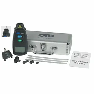 OTC TOOLS 3665 Tachometer, Infrared, Non-Contact RPM Range 2 - 99999 | CD6WFG