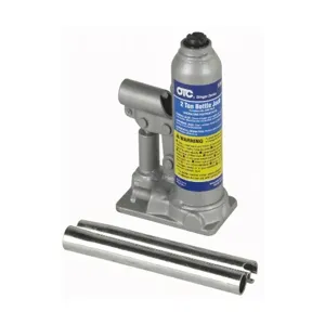 OTC TOOLS 9302 Hydraulic Bottle Jack, Size 4-5/16 x 2-9/16 Inch, Lift Capacity 2 Tons | CD6WBN