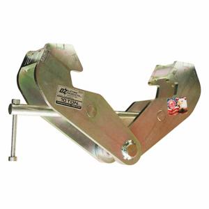 OZ LIFTING PRODUCTS OZ10BCA Beam Clamp, Manual, 20000 lb Safe Working Load, 3-1/2-13 Inch Jaw Capacity | CT7BLL 48RD43