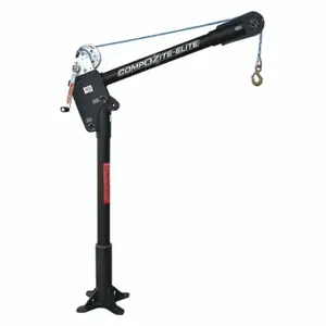 OZ LIFTING PRODUCTS OZCF1200DAV Davit Crane, 1200 Lb Capacity, 20 Inch To 42 Inch Reach, 0 Inch To 660 Inch Lift Range | CT7BMP 54YM61