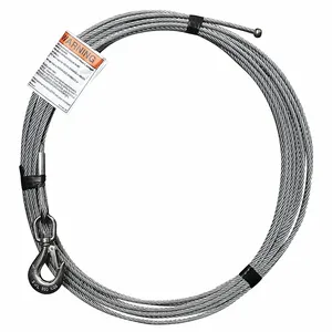 OZ LIFTING PRODUCTS OZGAL.25-55B Cable Galvanised Steel Uncoated 1200 Lb. | AG6ZRD 49P543