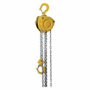 OZ LIFTING PRODUCTS OZIND025-10CH Manual Chain Hoist, 500 lb Load Capacity, 27 lb Pull to Lift Rated Load | CT7BNN 48RD59