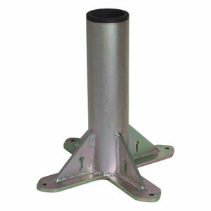 OZ LIFTING PRODUCTS OZPED2 Mounting Base, Pedestal, Steel, Zinc Plated, 1000 Lb Capacity | CT7BNW 48RD52