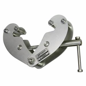 OZ LIFTING PRODUCTS OZSS1BC Stainless Steel Beam Clamp, Vertical Lift, 2000 Lb Safe Working Load, Shaft | CT7BLT 61KH37