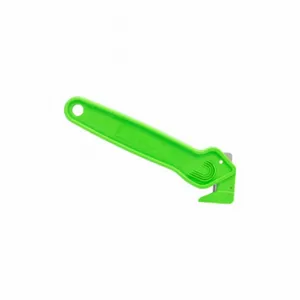 PACIFIC HANDY CUTTER EBC1X Safety Cutter, 6 1/4 Inch Length, Straight Handle, Plain, Steel, Green | CT7BRC 60PT28