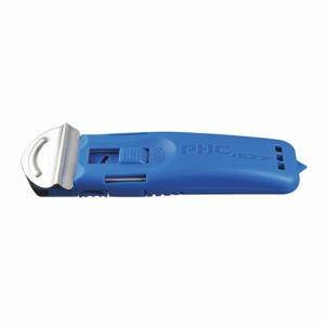 PACIFIC HANDY CUTTER EZ7 Safety Cutter, 6 Inch Length, Plastic, Blue | CT7BRD 45PV80