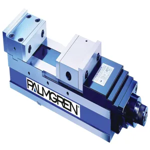 PALMGREN 9625954 Machine Vise, Mechanical Booster, 4 x 5 Inch Size | CD6LWG