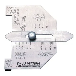 PALMGREN 9655501 Butt Weld And Fillet Weld Gauge | AH2QGY 2UPX3 / 55501