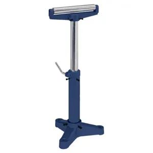 PALMGREN 9670141 Material Support Pedestal Stand, Horizontal roller, 14 Inch Size | CH3QHN MSH14